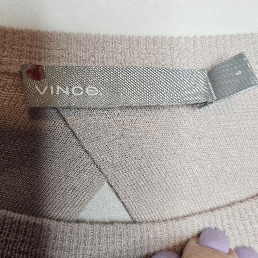 Vince Merino Wool Open Back Sweater - Picture 6 of 9